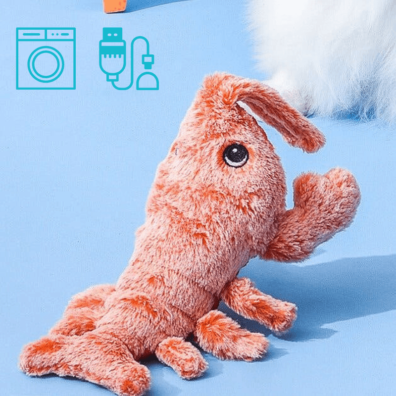 Pawtronic™ TwitchyTail - Bite Sensitive Wriggling Lobster Toy