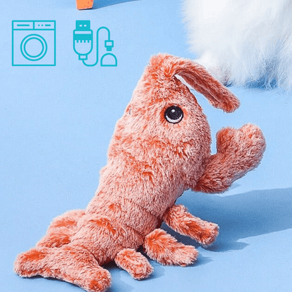 Pawtronic™ TwitchyTail - Bite Sensitive Wriggling Lobster Toy