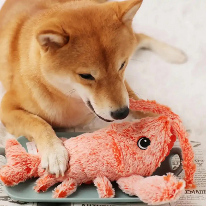 Pawtronic™ TwitchyTail - Bite Sensitive Wriggling Lobster Toy